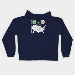 State of South Carolina Kids Hoodie